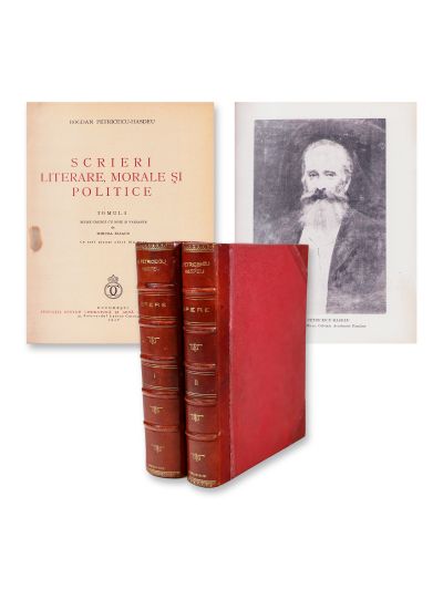 B. Petriceicu-Hasdeu, Scrieri literare, morale și politice, ediție critică cu note și variante de Mircea Eliade, două volume, 1937 