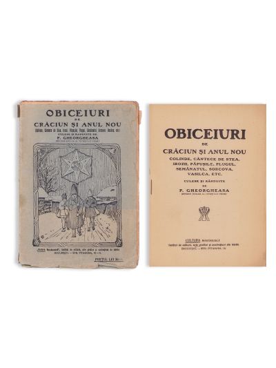 P. Gheorgheasa, Obiceiuri de Crăciun și de Anul Nou
