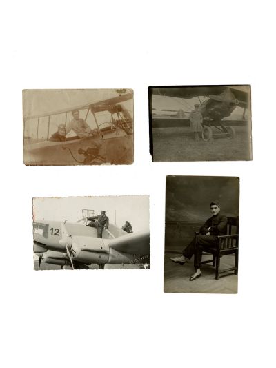 Aviatorul Constantin Tănăsescu, fotografii și documente de arhivă