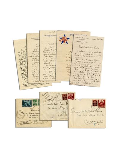 Cinci scrisori pentru comandorul Andrei Popovici