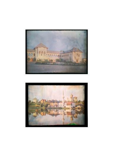 Expoziția Generală Română din anul 1906, două autocromii realizate de arh. Victor Ștefănescu