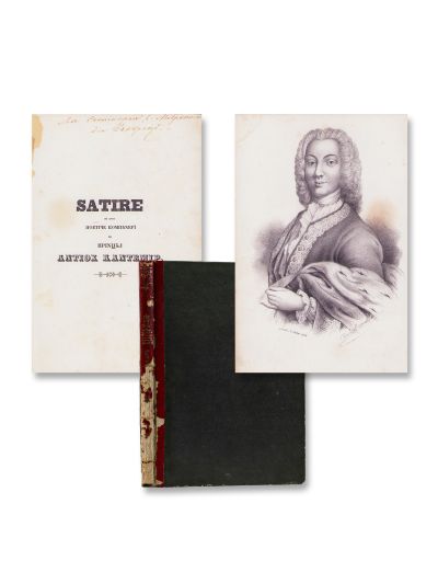 Antioh Cantemir, Satire și alte poetice compuneri, 1844