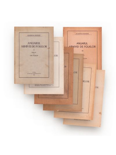 Anuarul Arhivelor de Folclor, 1932-1945, 7 volume