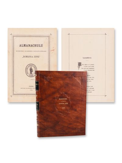 Almanahul Societății „România Jună”, 1883, Volumul I - prima publicare a poeziei Luceafărul, de Mihai Eminescu