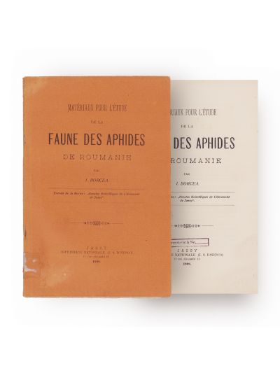 Materiale pentru studierea faunei afidelor din România, 1908 + Contribuție la flora Bucegilor, 1907