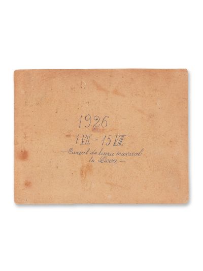 Cursul de lucru manual în lemn la Deva, fotografie de epocă, 1926, atelier Iuliu Nagy 