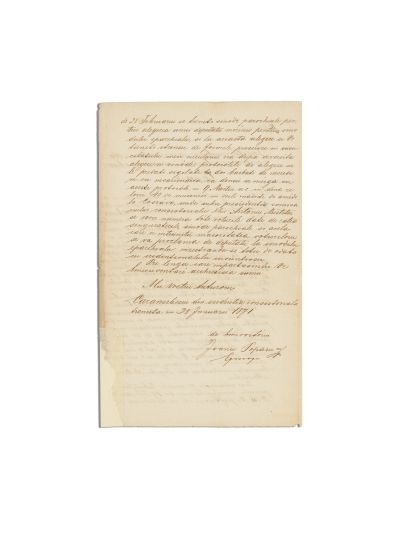 Episcopul Ioan Popasu, scrisoare pentru preoții din cercul Cosova, 28 ianuarie 1877