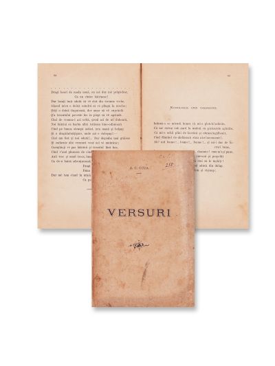 A. C. Cuza, Versuri, 1887