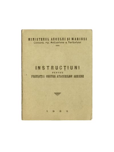 Latzr Trandafir, carte de membru + instrucțiuni pentru protecția contra atacurilor aeriene