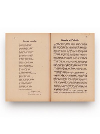Calendarul sătenilor pe anul 1934