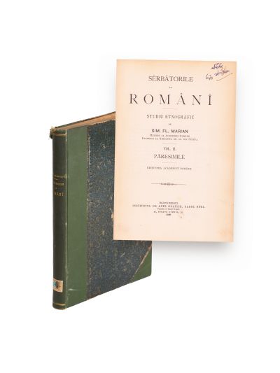 Simion Florea Marian, Sărbătorile la români - Păresimile, 1899