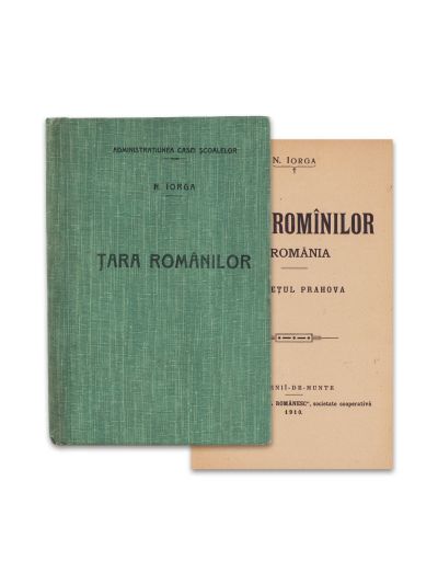 N. Iorga, Țara românilor, 1910