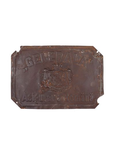 Pancarta Societății de asigurări „Generala”