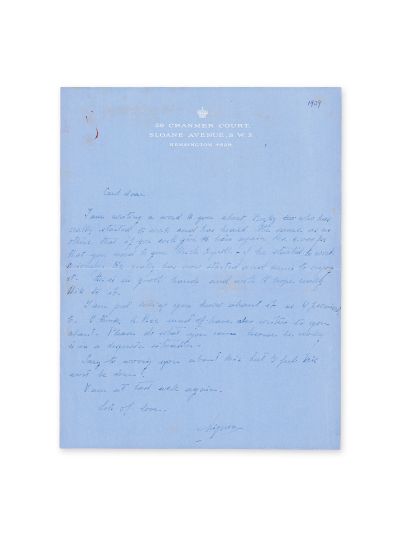 Principesa Maria - Mignon, scrisoare expediată regelui Carol al II-lea 