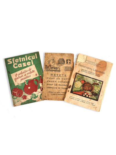 Sfetnicul Casei + Conservarea Legumelor + Rețetele Dr. Oetker pentru casă și bucătărie 