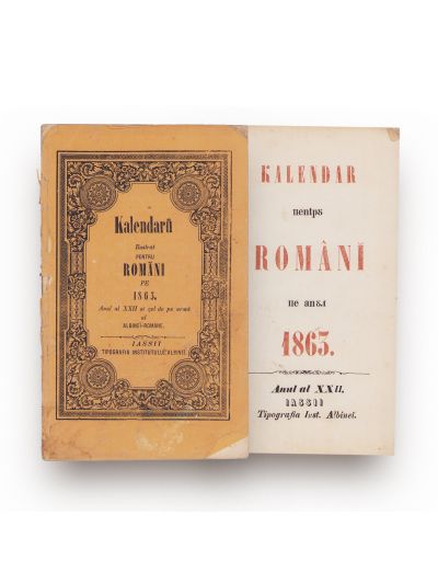 „Albina Română”, calendar ilustrat pentru români pe 1863