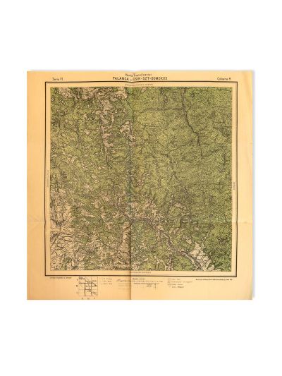 Trei hărți ale Transilvaniei realizate de Serviciul Geografic al Armatei, 1916