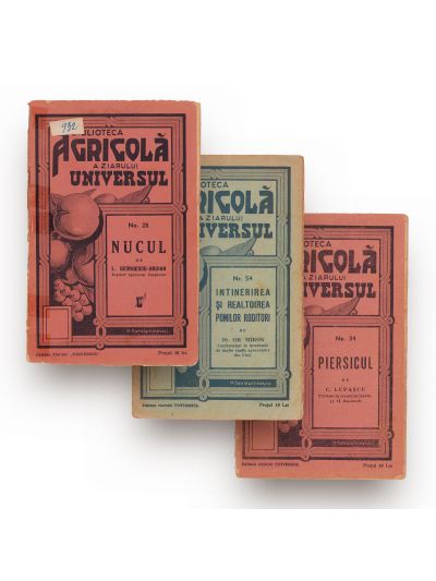 Piersicul + Nucul + Întinerirea și realtoirea pomilor roditori, 1934-1935