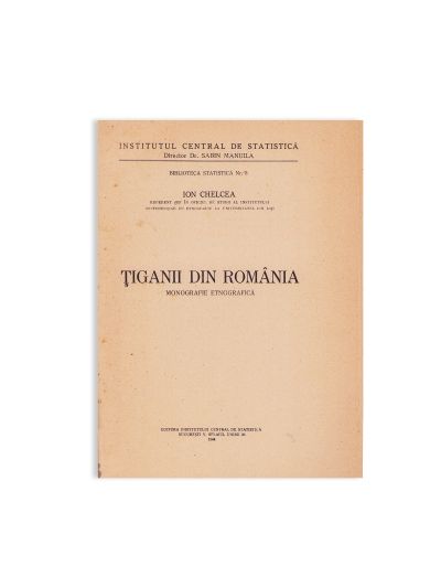 Ion Chelcea, Țiganii din România. Monografie etnografică, 1944
