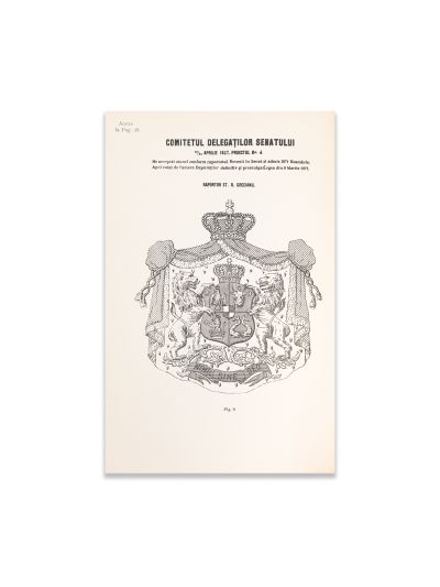 Ștefan D. Grecianu, Heraldica română, 1900