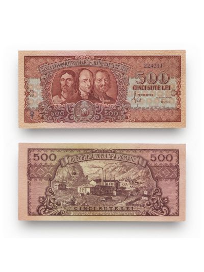 Bancnotă în valoare de 500 lei din 1949