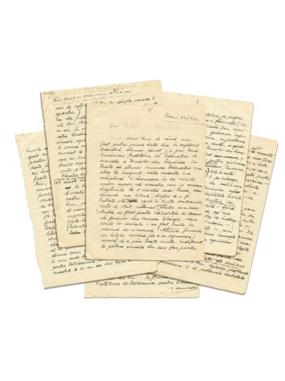 Petru Groza, manuscrisul unui discurs politic în Valea Jiului, 1946