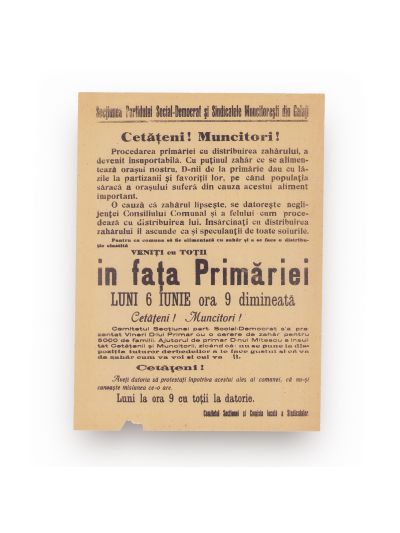 Trei afișe propagandistice ale Partidului Socialist, 1920