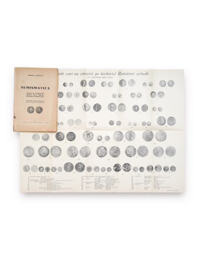 Corneliu S. Secășeanu, Numismatica, 1934, cu dedicație pentru Petre Ș. Năsturel