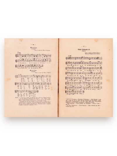 Mihail Vulpescu, Cântecul popular românesc, 1930
