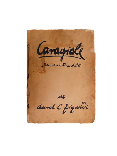 Aurel Jiquidi, O scrisoare pierdută de I. L. Caragiale, album de mari dimensiuni cu 10 litografii