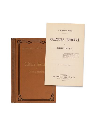 C. Rădulescu-Motru, Cultura română și politicianismul, 1904