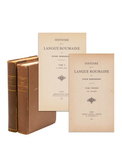Ovid Densușianu, Histoire de la langue roumaine, 1901-1938, două volume