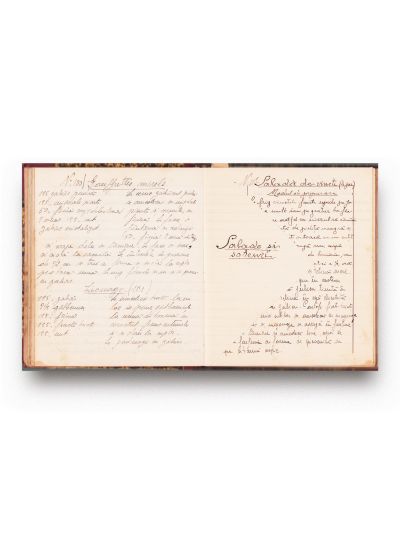 Vrănceanu M., două caiete pentru rețete de supe și prăjituri