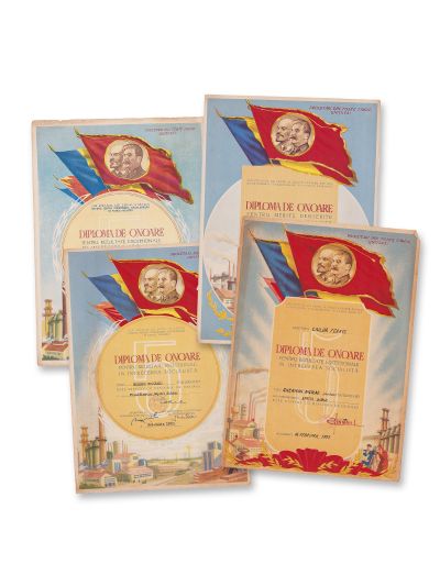 Întrecerea Socialistă, 4 diplome de onoare, 1952-53
