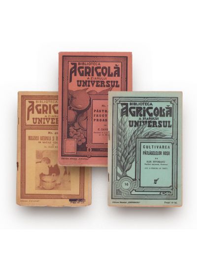 Mulgerea rațională și îngrijirile laptelui + Păstrarea fructelor proaspete + Cultivarea pătlăgelelor roșii, 1934-1944