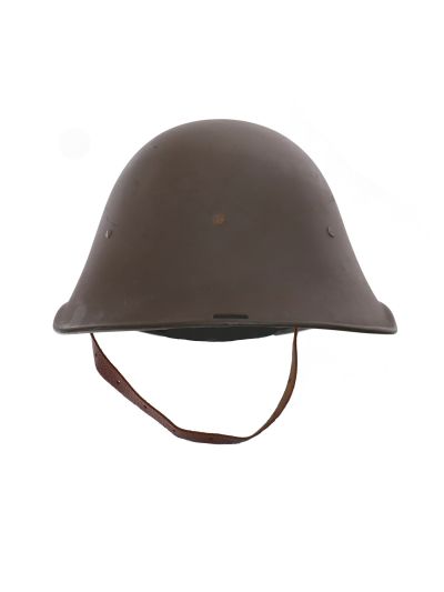 Cască militară românească din al Doilea Război Mondial, model olandez, nefolosită