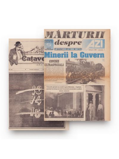 Publicația „Cațavencu” + „Mărturii despre ani”, 1990-1992