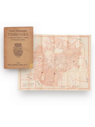 Planul Municipiului Timișoara, 1943 