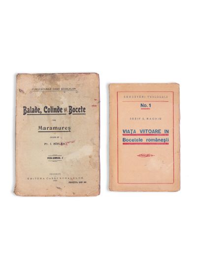Iosif E. Nachiu, Viața viitoare în bocetele românești + Pr. I. Bîrlea, Balade, Colinde și Bocete din Maramureș, 1924