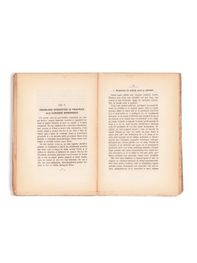 Dr. Gr. Antipa, Dunărea și problemele ei științifice, economice și politice, 1921