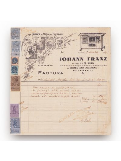 Colecție de cinci facturi ale unor societăți ce comercializează mobilă, 1925-1945