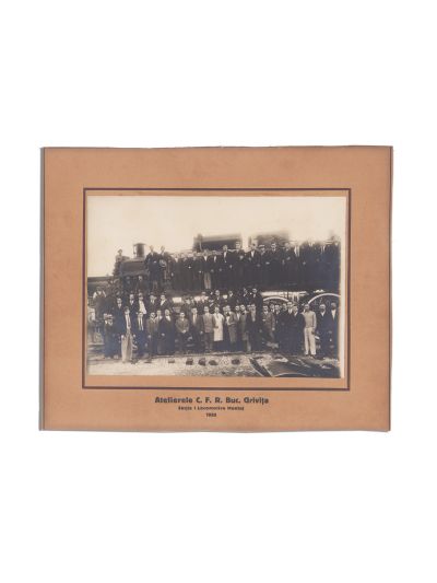 Atelierele C.F.R. Grivița, fotografie de epocă, 1932