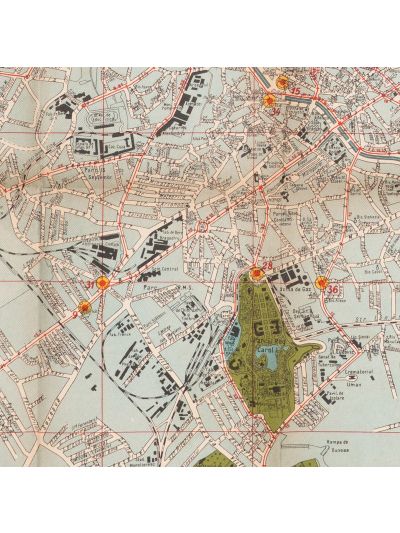 Distribuția, Planul general al municipiului București, 1935