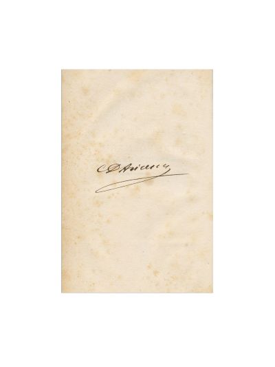 C. D. Aricescu, Istoria revoluțiunii române de la 1821, colligat cu Acte justificative la istoria revoluțiunii române, cu semnătura autorului
