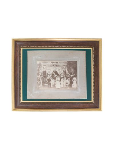 Principesa Maria la bazarul de la Cotroceni, fotografie de epocă, atelier locotenent G. Eliade, 1902