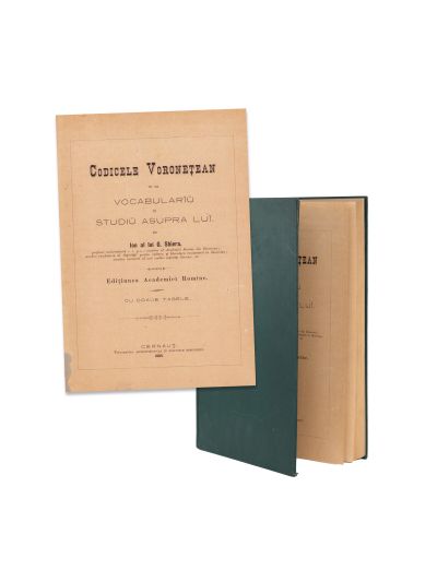 Ion G. Sbiera, Codicele Voronețean, 1885