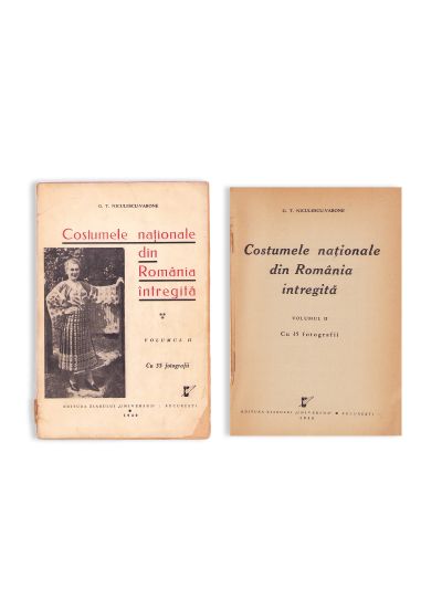 G. T. Niculescu-Varone, Costumele naționale din România întregită, două volume, 1937-1940