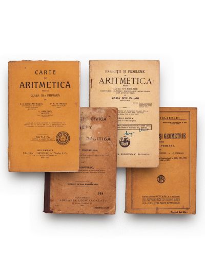 Patru cărți de aritmetică și economie politică, 1907-1932