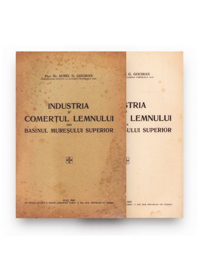 Aurel G. Gociman, Industria și comerțul lemnului din Bazinul Mureșului Superior, 1929