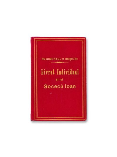 Ioan I. V. Socec, declarație + 2 certificate + livrat militar în cadrul Regimentului 2 Roșiori 